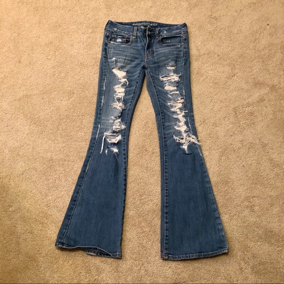 american eagle bell bottom